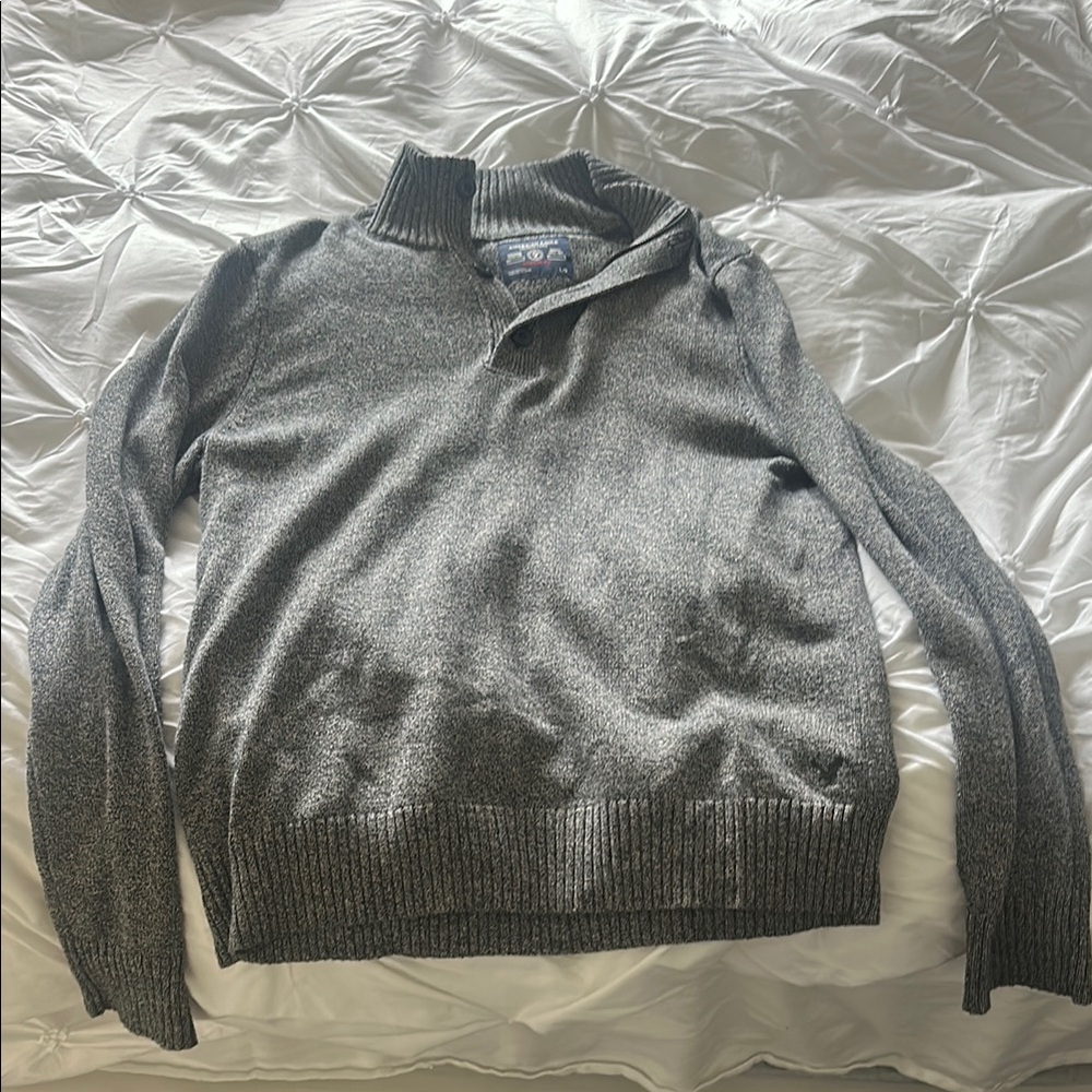 Gray Men's Sweater